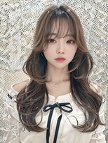 オリンテ バイ レシッド 表参道(orente by rcid)&nbsp;韓国レイヤーロング美髪グレージュアッシュインナーグレージュ