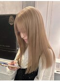 H【eitf】 原宿 表参道 ミルクティーベージュ