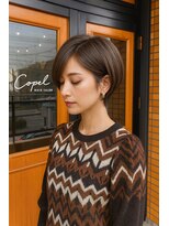 コポル(Copol)&nbsp;まわりと差がつく大人ショート×ラベンダーベージュ