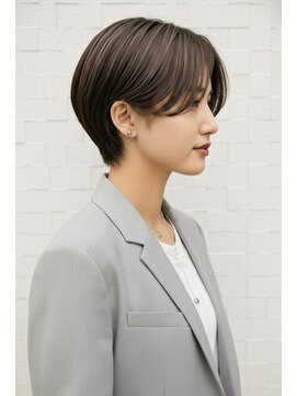 【透明感×大人ショート】