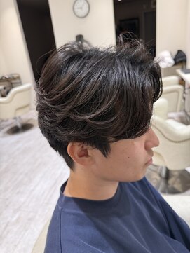 バース 梅田中崎町店(BIRTH) フェザーパーマ/フェザーショート