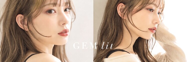 ジェム リット(GEM lit)のサロンヘッダー