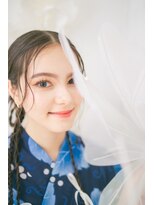 グレイスアンジュ 名駅(Grace Unge) 夏祭りや花火大会にぴったりの、大人可愛い浴衣ヘアセット