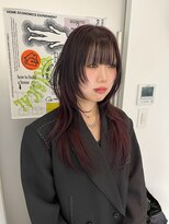 ウーズ ハラジュク(Ooze.HARAJUKU)&nbsp;ハッシュカットデザインカラー原宿