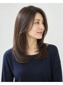 辻堂N.縮毛矯正￥10400/40代大人顔周りレイヤー艶髪