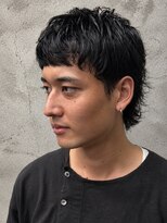 フジヤマバーバーショップ アジト(FUJIYAMA BARBER SHOP ajito)&nbsp;ナチュラルマレット×無造作ショート×メンズヘア