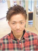 アップバングショート
