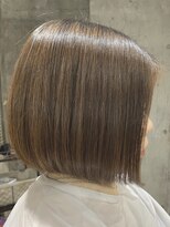 サロンドミルク 溝の口店(salon de MiLK) *シンプルな前下がりボブ