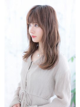 ミック ヘアアンドビューティー 大山店(miq  Hair&Beauty) 外国人風シークレットグラデーション抜け感エアリーカールb
