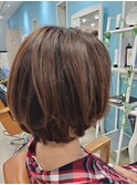 アレンジ自在ボブ/20代/30代/40代/50代/倉敷/南町