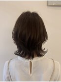 20代30代40代スタイリング楽♪ヘルシー外ハネ小顔ネオウルフ
