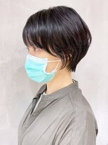 アイティーバイアルバム 八王子店(IT by ALBUM) タイトエアリーショート_マロンベージュAラインボブ_ba337581