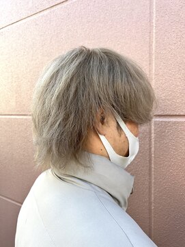 スウェル ジャンティ(SWELL gentil) マッシュウルフ　ブリーチ　グレージュ