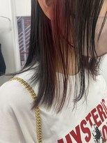キー(kii) インナーピンク　イヤリングカラー　福岡　天神　薬院　20代