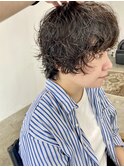 20代30代40代大人可愛いマッシュショートパーマ