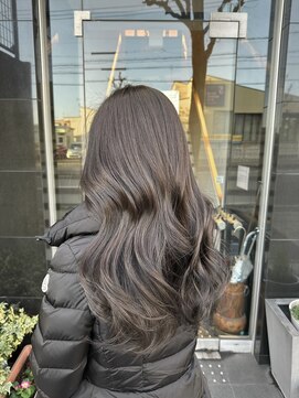 アッシュ 八事店(ASCH) 柔らかいベージュブラウン