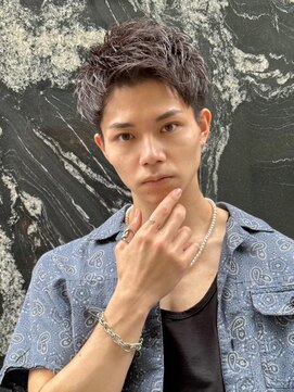 ロンド ローガン 名駅(Lond LOGAN) アップバング　スパイキーショート　メンズ　名駅