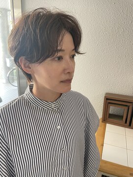 ヘアアンドスペース ベロン(hair&space velon) ハンサムパーマショート
