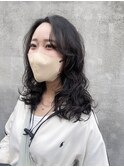 ミディアムパーマ