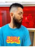 メンズウェーブビジネスマンアッシュカラー簡単スタイリング107