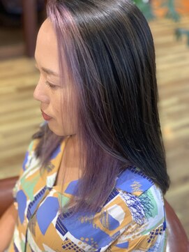 ヘアー キューブ フィール 都町店(hair cube feel) 大人アップバングヘア