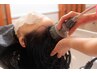 【頭皮から美しい髪へ】カット＋シャンプー極上ヘッドスパ30分　¥8,500