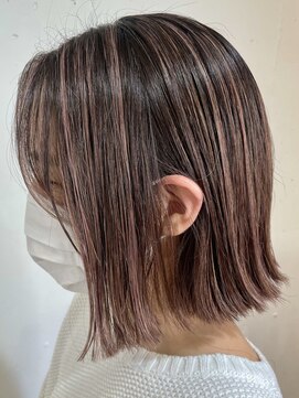アーネヘア(aane hair) ピンクハイライト