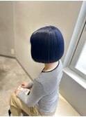 ブルーブラック×ボブ