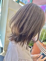 エイムコーゾー美容室(AiM KOZO)&nbsp;外ハネクビレボブ/Ju