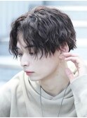 波巻き/ハイライト/マッシュパーマ/ウルフ[横浜駅]