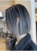 パツっとボブ×バレイヤージュS