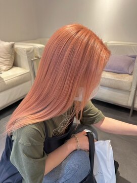 ベレーザ 渋谷(BELEZA) 8755ニュアンスカラーオレンジハイトーングラデーションカラー