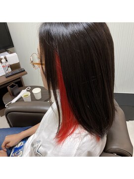 アールモンドヘア新世界 ♯インナーカラー