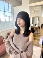 ラグ バイ シゲルカットクラブ 神田久志本店(lag)&nbsp;くびれヘア×ミディアム