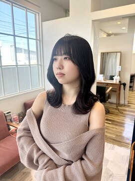 ラグ バイ シゲルカットクラブ 神田久志本店(lag) くびれヘア×ミディアム