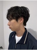シャドウパーマ/メンズカット/メンズパーマ/ツイストスパイラル