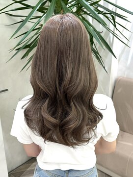 カノン(kanon hair&beauty) ブリーチありヘーゼルベージュ