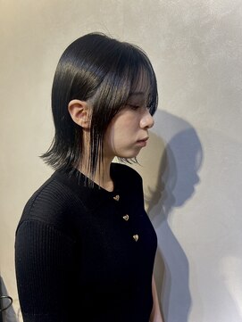 ナンバー 博多(Number) 暗髪艶カラー