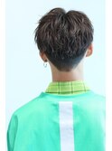 ハンサムアップバングショート
