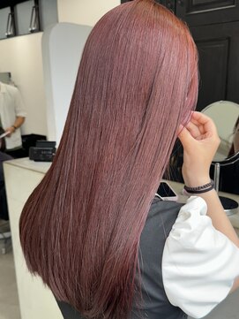 キラ 渋谷(KILLA) デザインカラー＿レイヤーカット＿オリーブベージュ