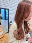 20代30代40代◎大人可愛い小顔無造作カールナチュラルブラウン