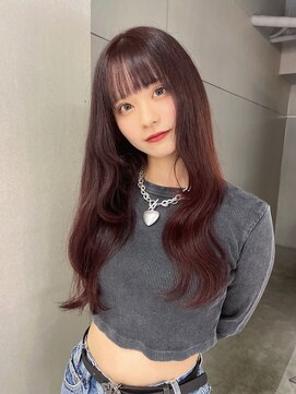 ジーナ 名駅(XENA.) 《XENA/YURI19》赤髪/艶カラー/ブリーチなし/暖色カラー