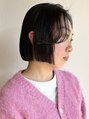 モリオフロムロンドン 松戸店(Morio from London)&nbsp;前髪や顔周りのレイヤーでちょっとしたアクセントに〇松戸ボブ