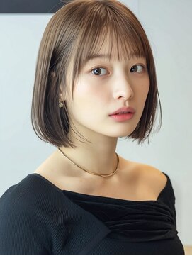 ゲーム 下北沢(GAME) ショートボブ/ストレートボブ/前下がりボブ髪質改善20代30代40代