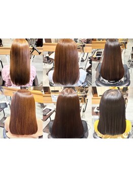 【福井大和田/縮毛矯正】《髪にドラマを。》質感の選べる髪質改善・縮毛矯正。