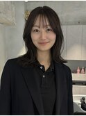 ミニウルフレイヤーカット顔周り前髪韓国ショートボブ/表参道