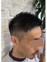 ラスター(LUSTER)&nbsp;3ミリから繋げる王道ソフトモヒカン