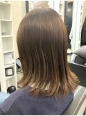 ミディアム/ブラウン/ベージュ/ブランジュ/10代/20代/30代