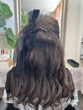 木洩れ陽サロンアイリス ヘアアレンジ