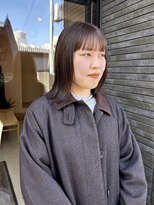 トリコ 柏(tricot)&nbsp;外ハネ☆オリーブベージュ